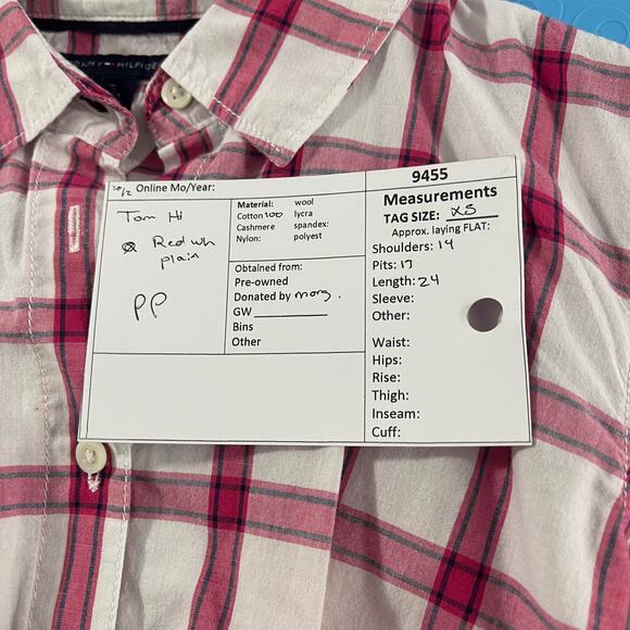 GAP fitted boyfriend button down shirt top M - Picture 13 of 13